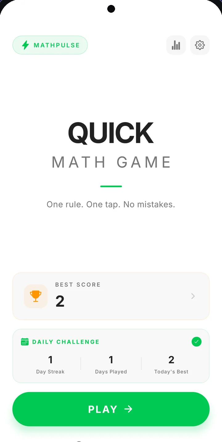 MathPulse ikinci ekran